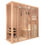 Miniature : Sauna Finlandais - Luxe Large - 1 place