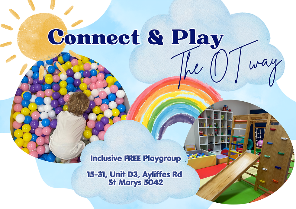 Connect & Play The OT way Inclusive FREE Playgroup with child in ball pit