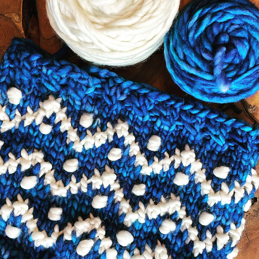 Thumbnail: Peak to Peak Cowl Pattern