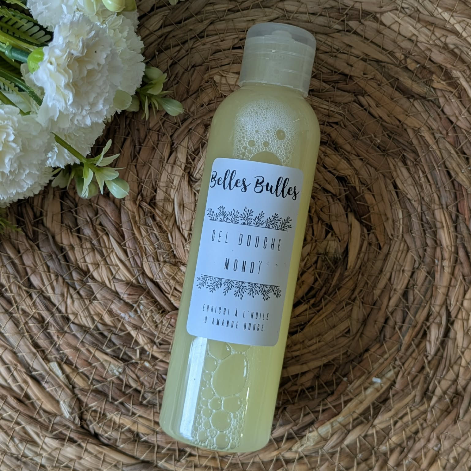 Gel douche senteur monoï