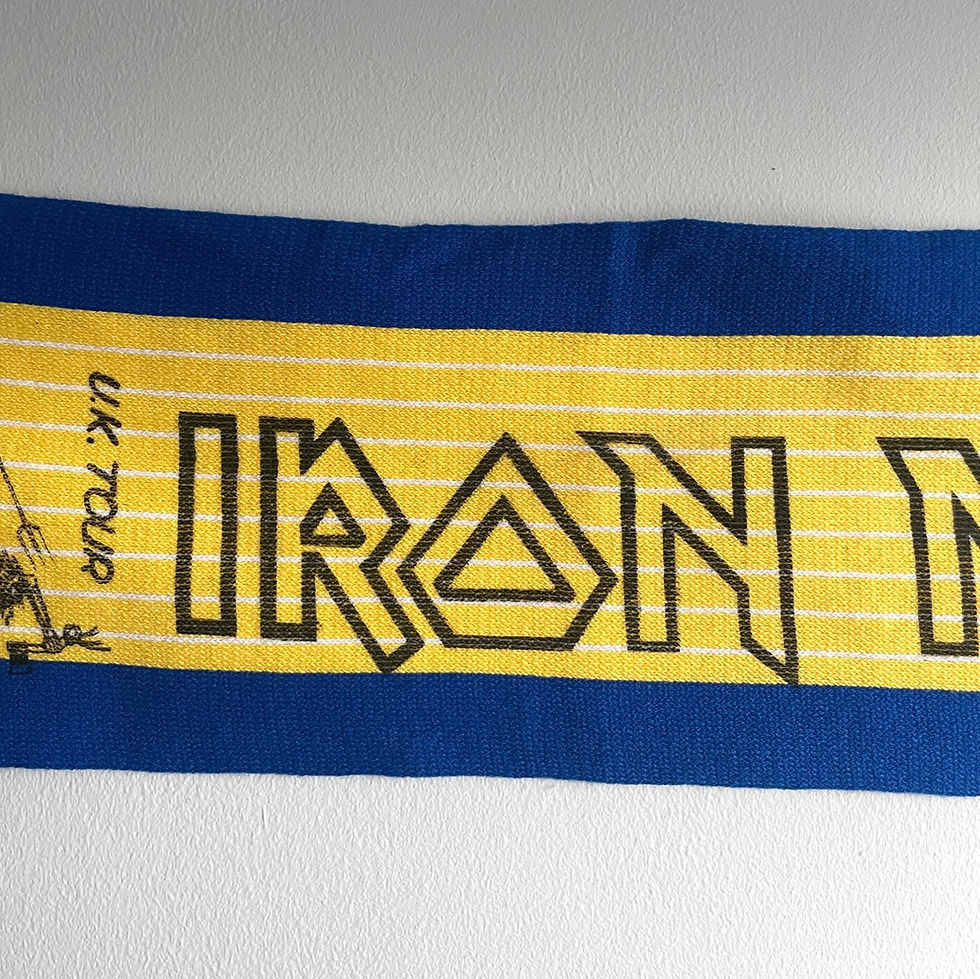 Thumbnail: 1980s Iron Maiden Tour Scarf 