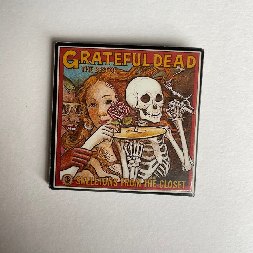 Grateful Dead 1970s Pin Badge