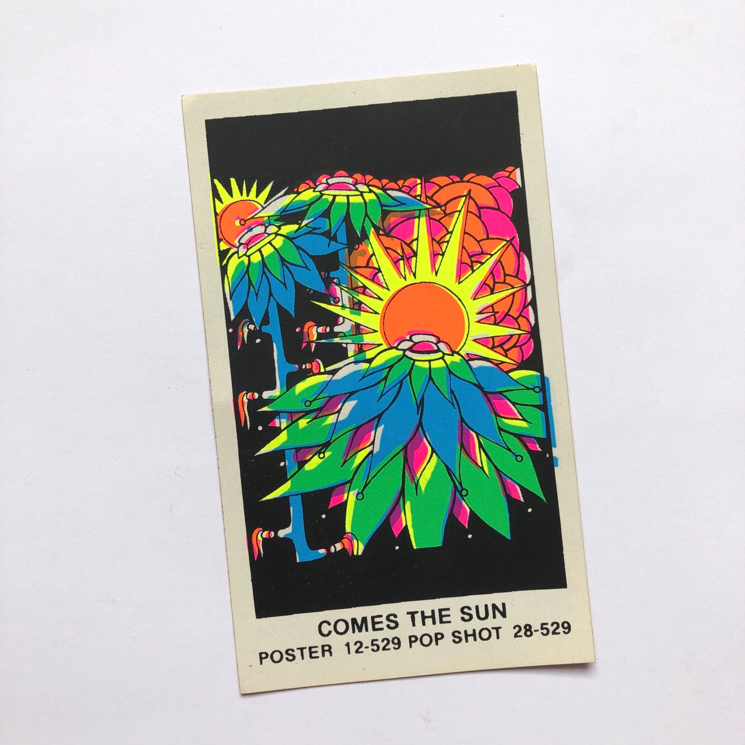 1960s Fluro Mini Poster