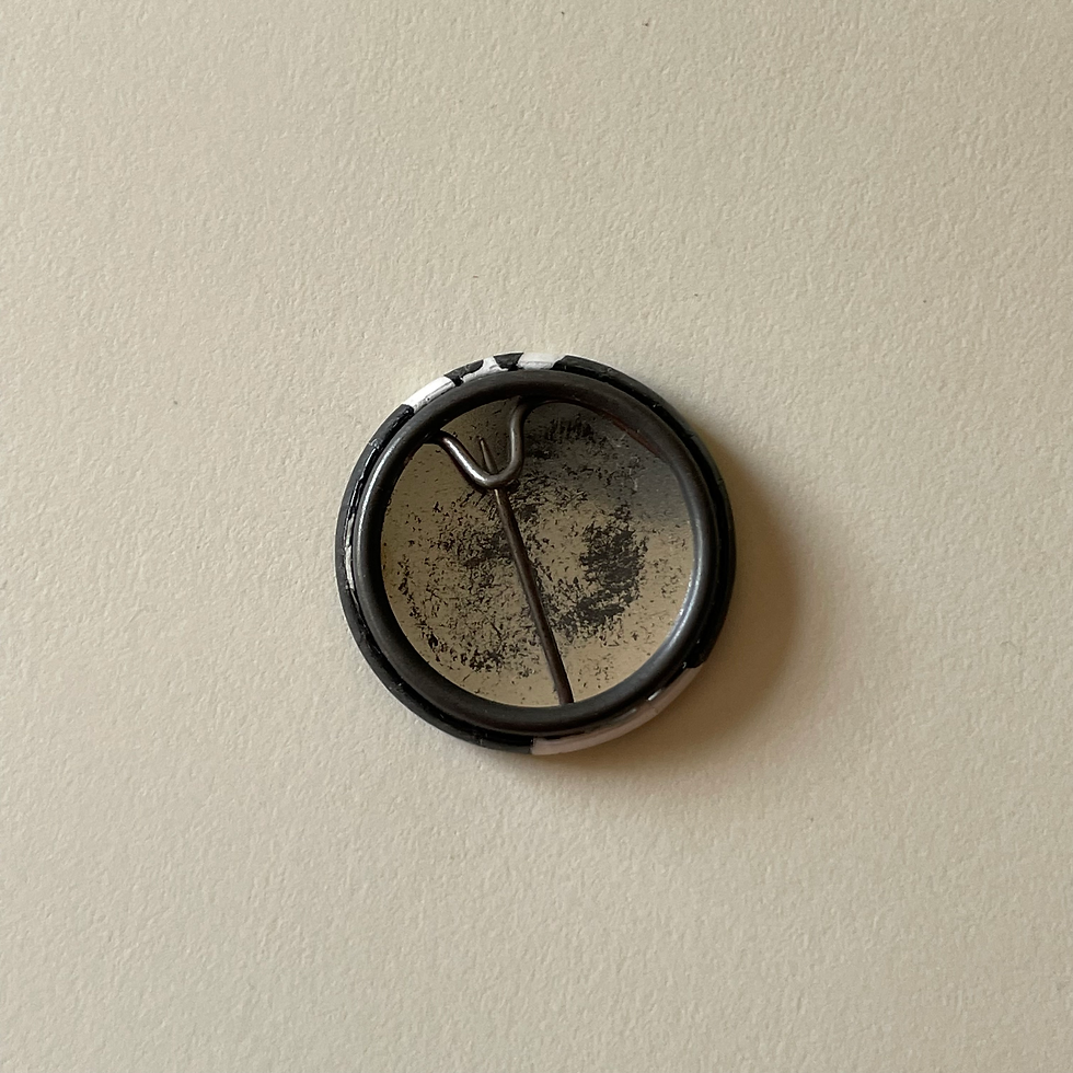 Thumbnail: 1980s UK Decay Pin Badge