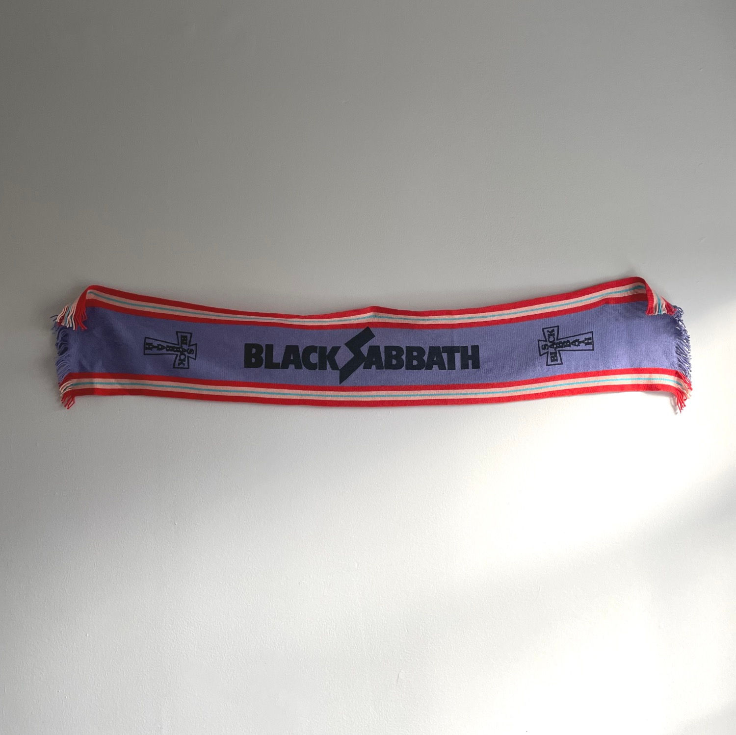 1980s Rare Sabbath Concert Scarf