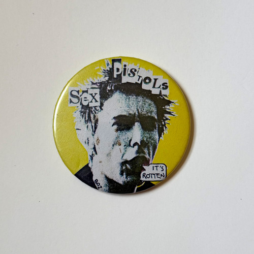 1970s Sex Pistols Pin Badge | The Rusty Pin