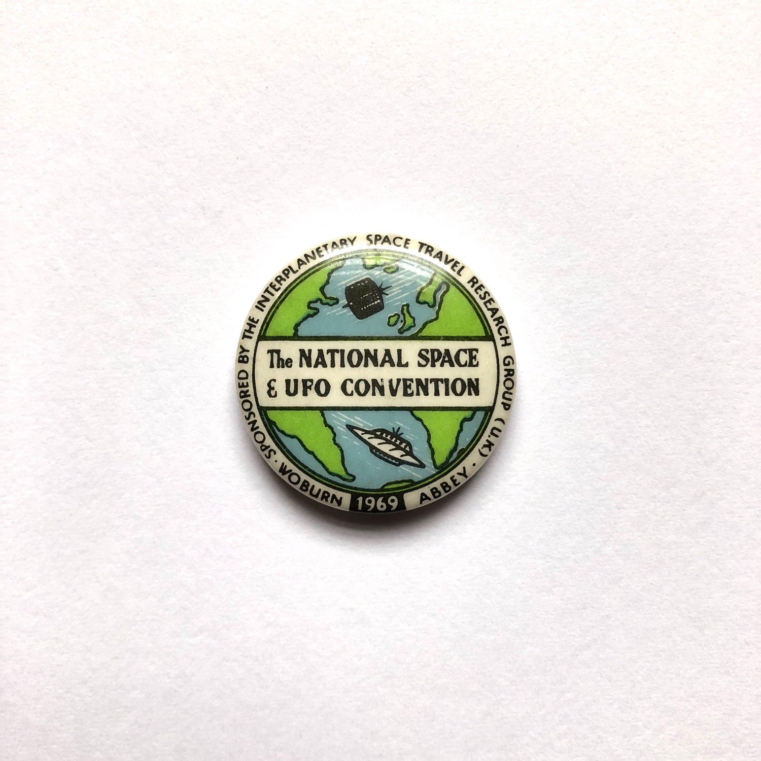 1969 UFO Pin Badge