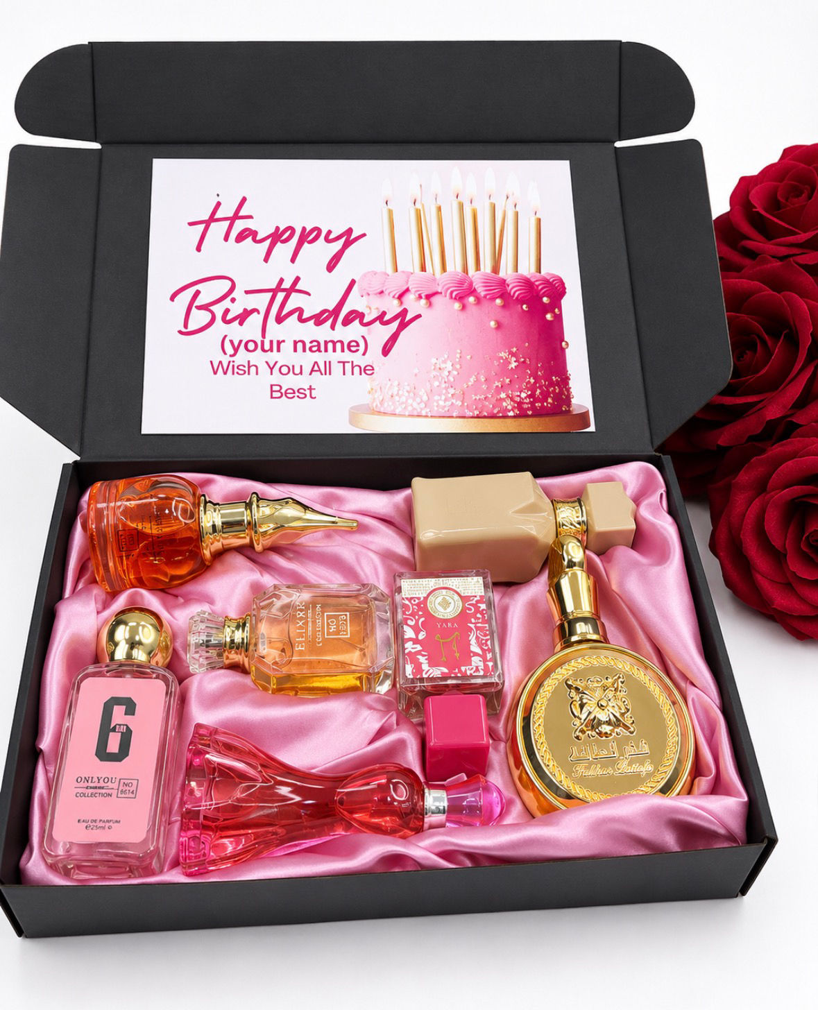     Personalised Birthday Perfume Gift Box for Her