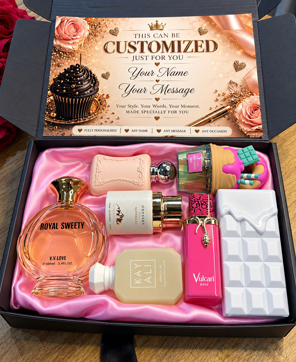 Thumbnail: Sweet Luxe Personalized Fragrance Gift Set for Her