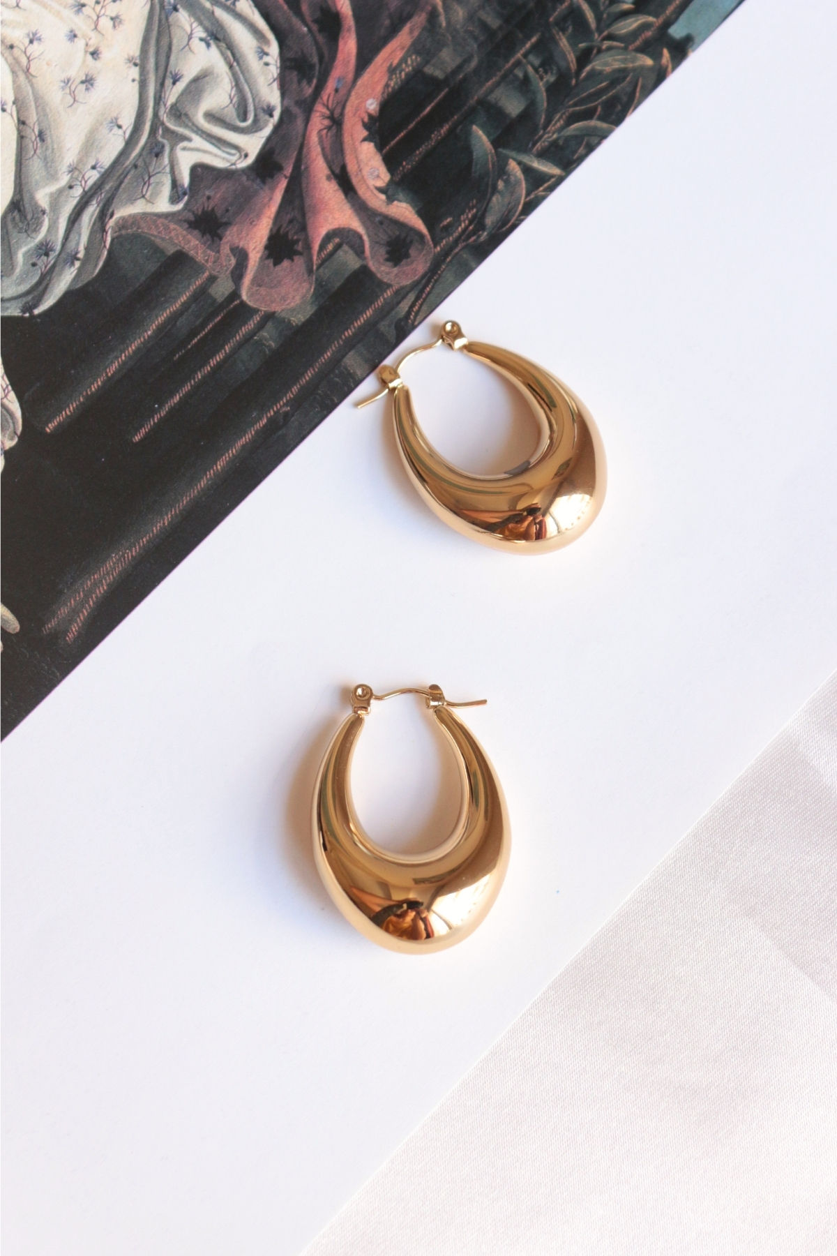 Balon Çelik Halka Küpe