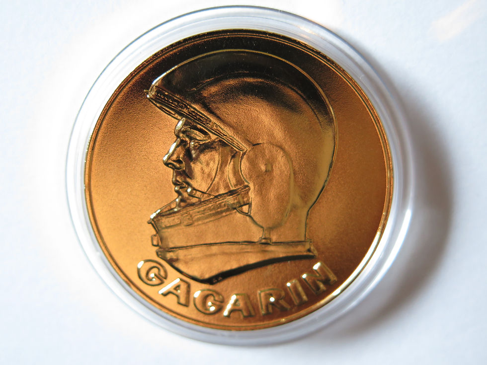 Thumbnail: Gagarin–30th Gold Plated