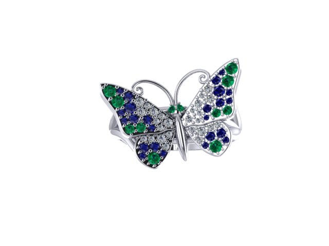 Rhonda Patterson Butterfly Ring V3