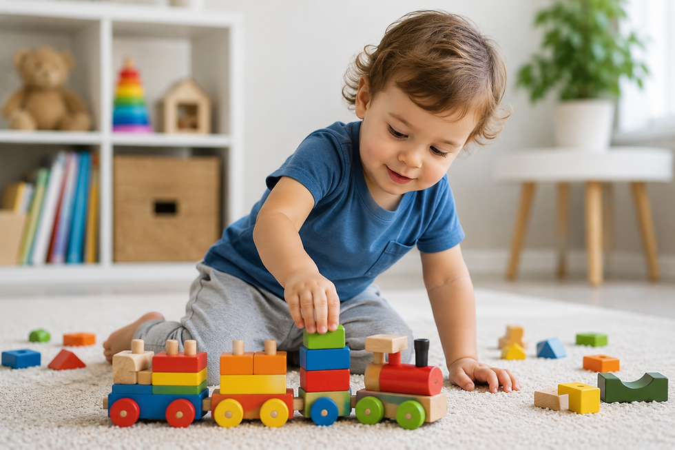 Toddler Playing