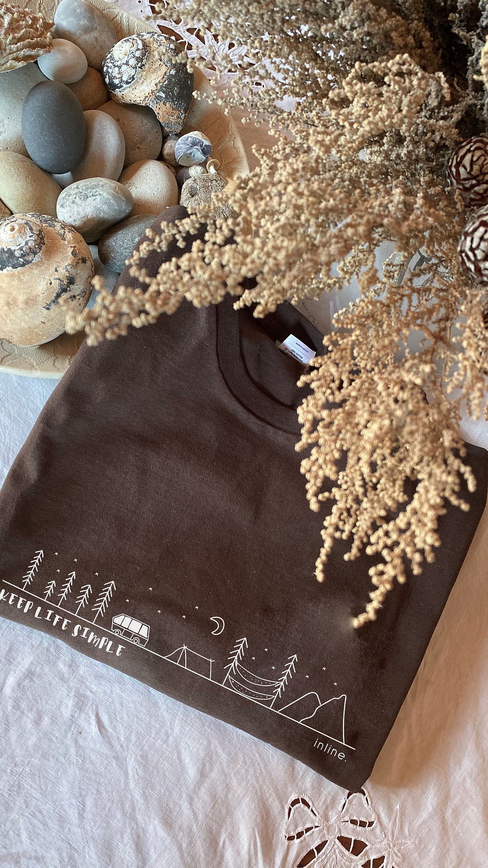 Thumbnail: keep life simple | front T-shirt