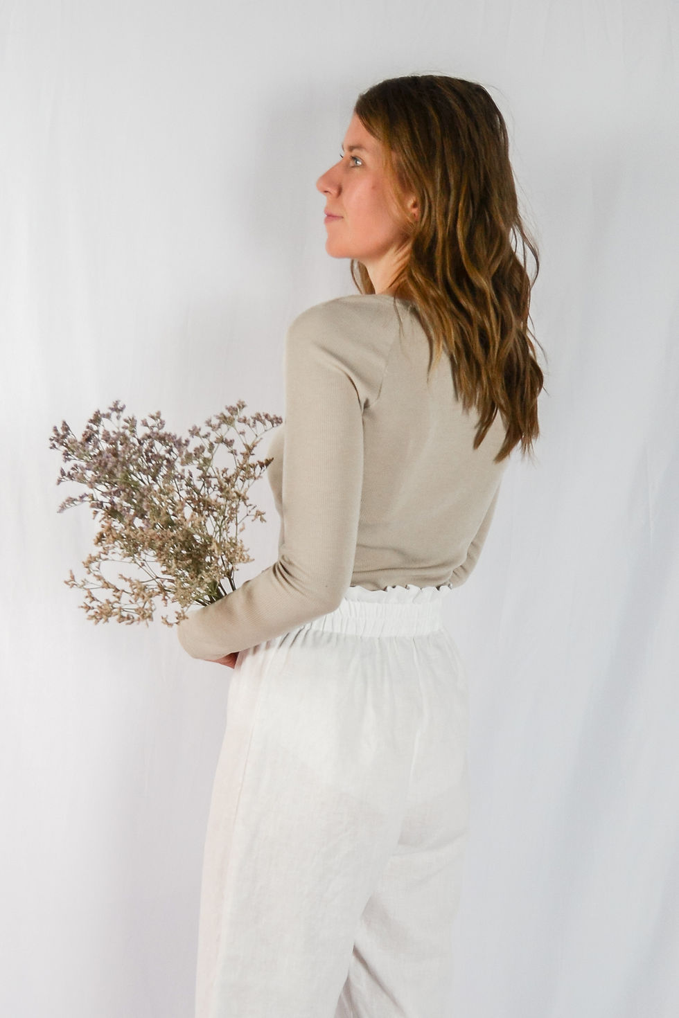 Thumbnail: The Zoe milk | Trouser