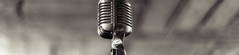 Vintage Microphone Focus