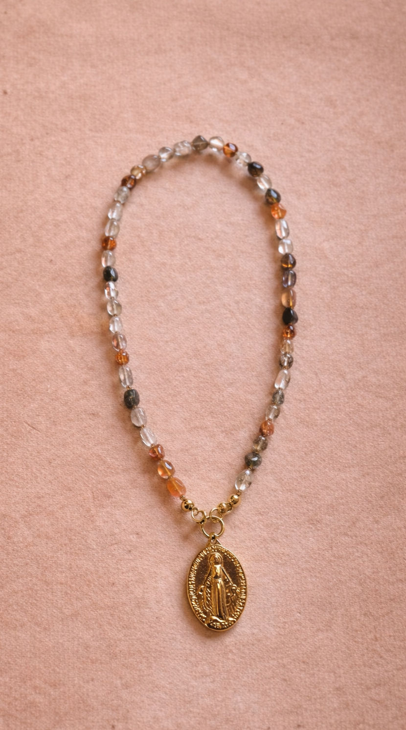 Thumbnail: Collar Milagrosa/Piedras 