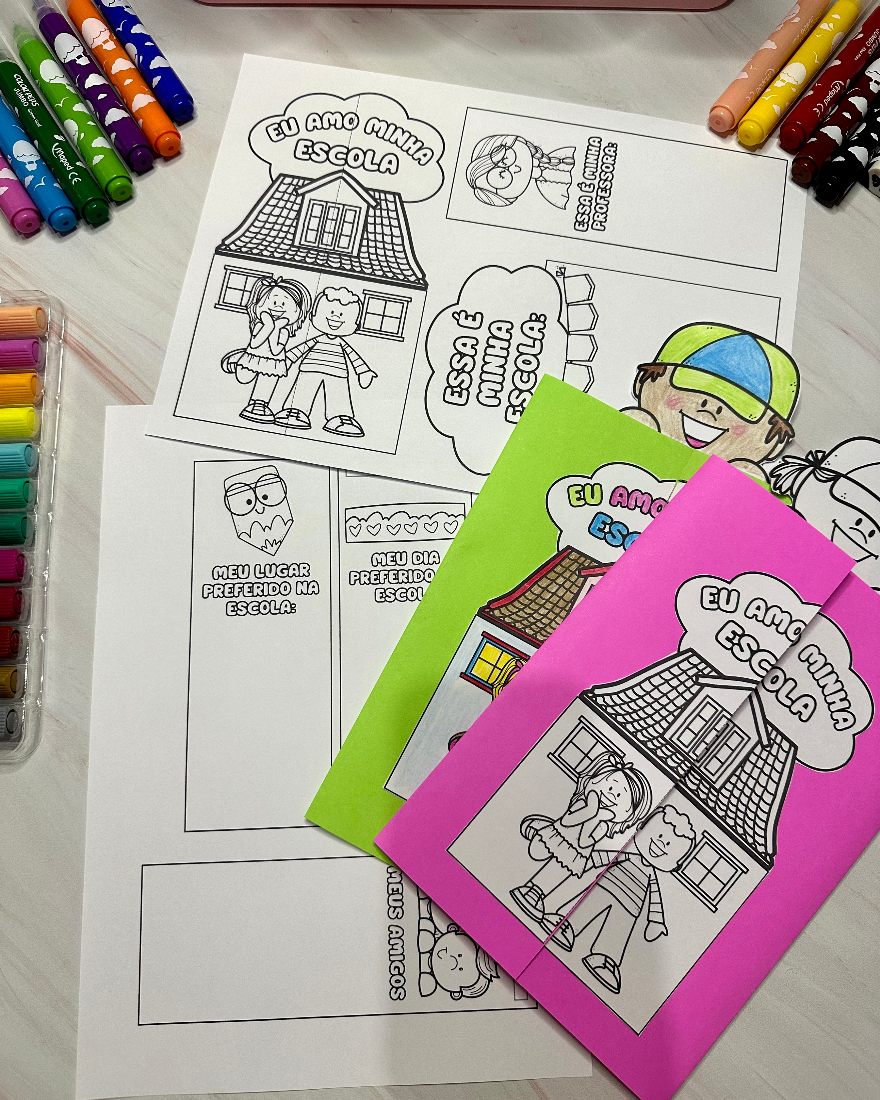 Lapbook Minha Escola