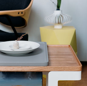 Yocto table, photographed by Keith Ng for NiMi Projects, Japanese homewares retail store in Sevenoaks, Kent UK