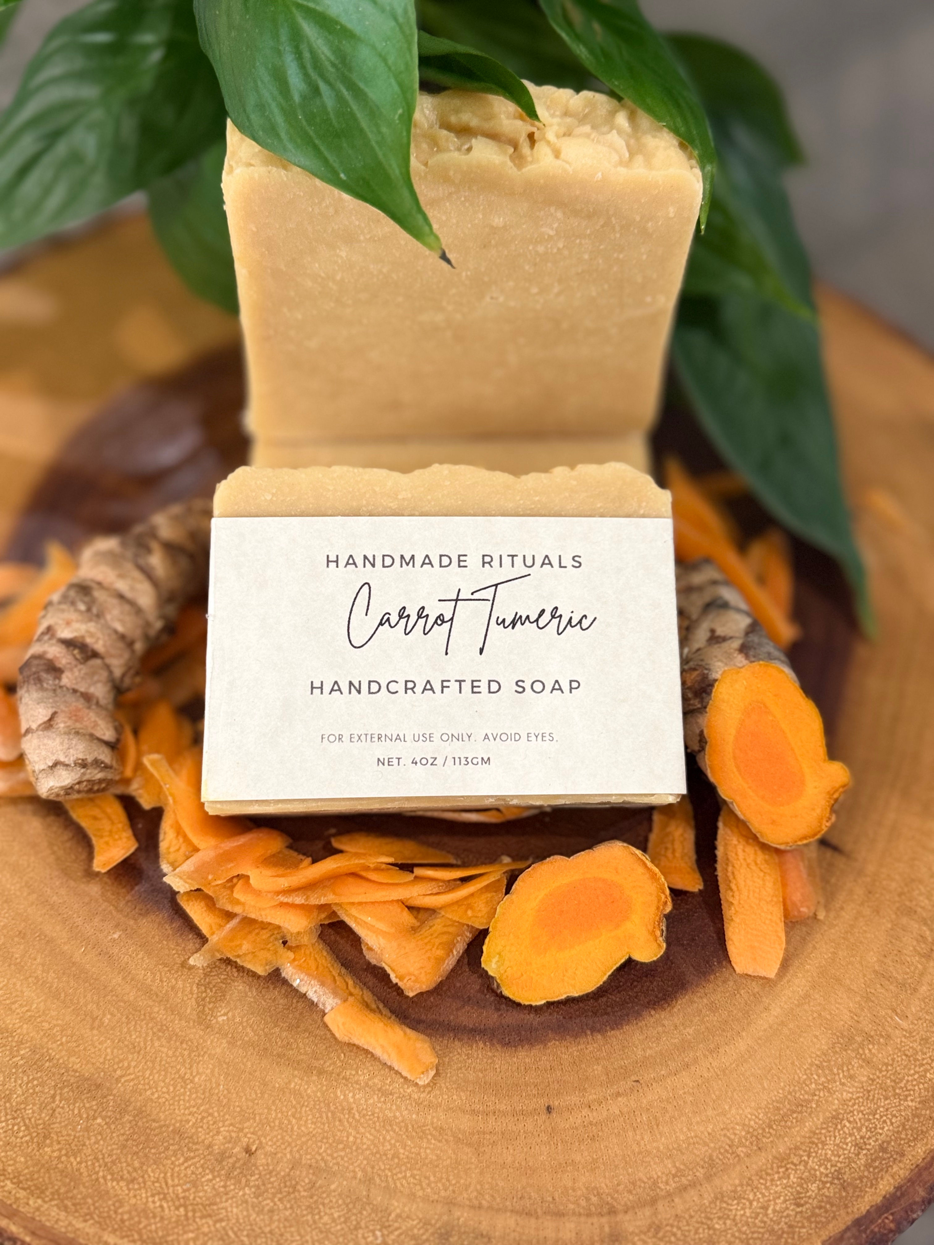 Carrot Turmeric Soap