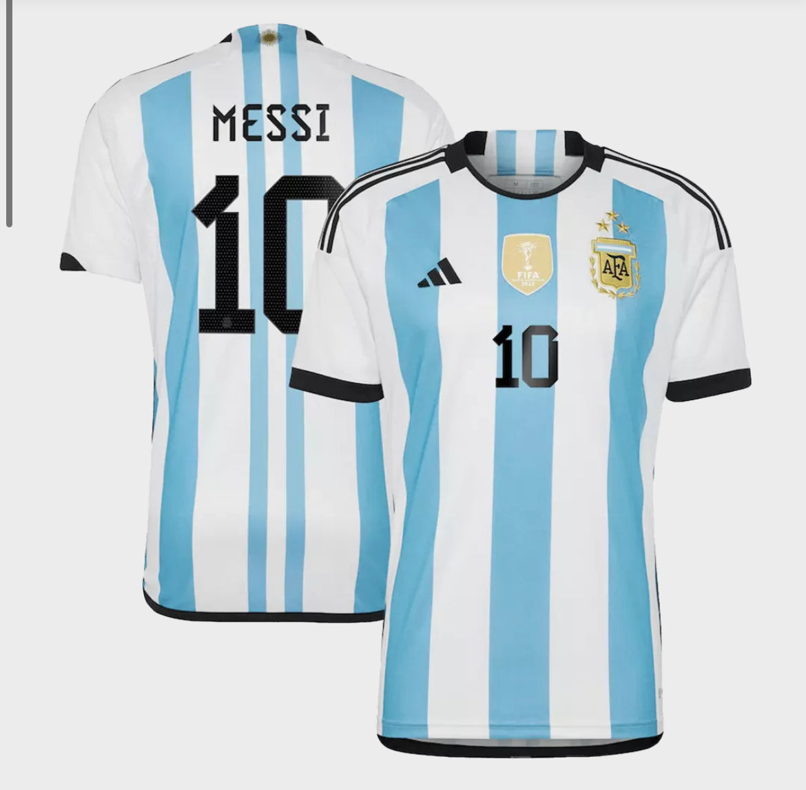 מסי #10 ארגנטינה שלוש כוכבים בית  2022