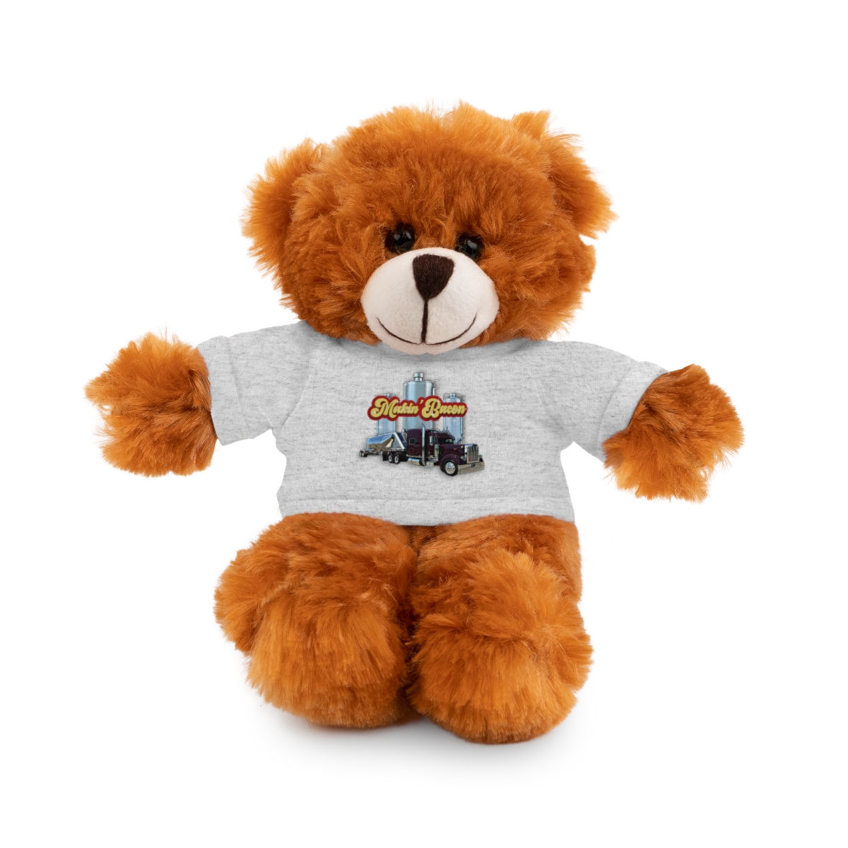 Stuffed Animals with Semi Truck Graphic Tee