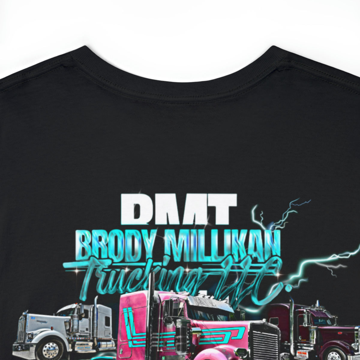 Signature Semi Trio Unisex Heavy Cotton Tee (Double Sided)