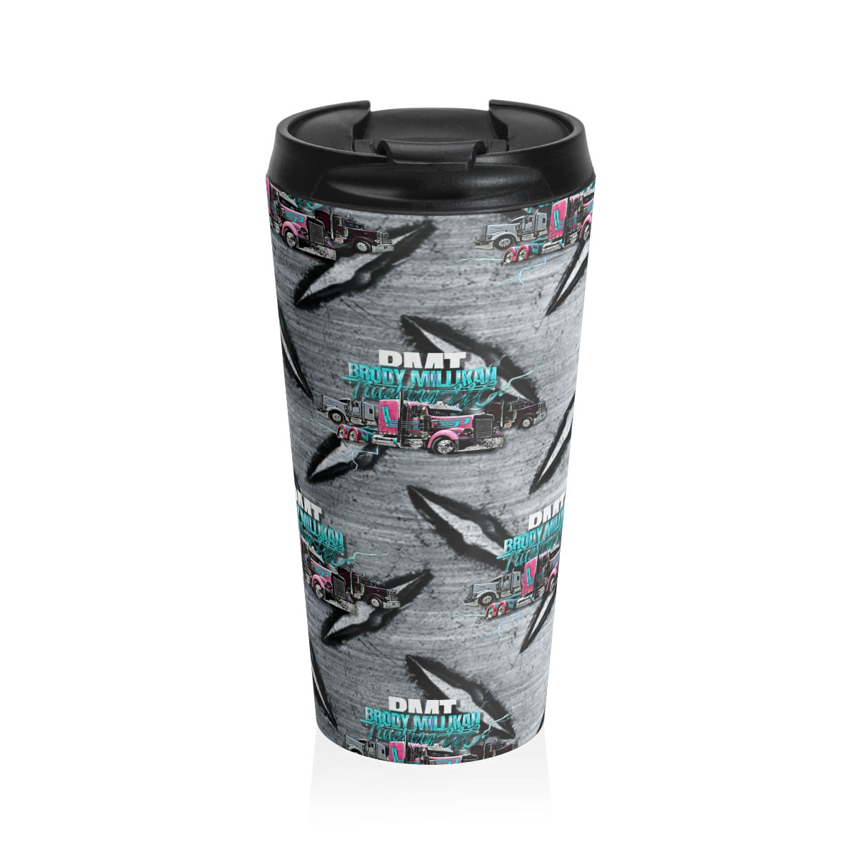 Awesome Semi Truck Trio Travel Mug Stainless