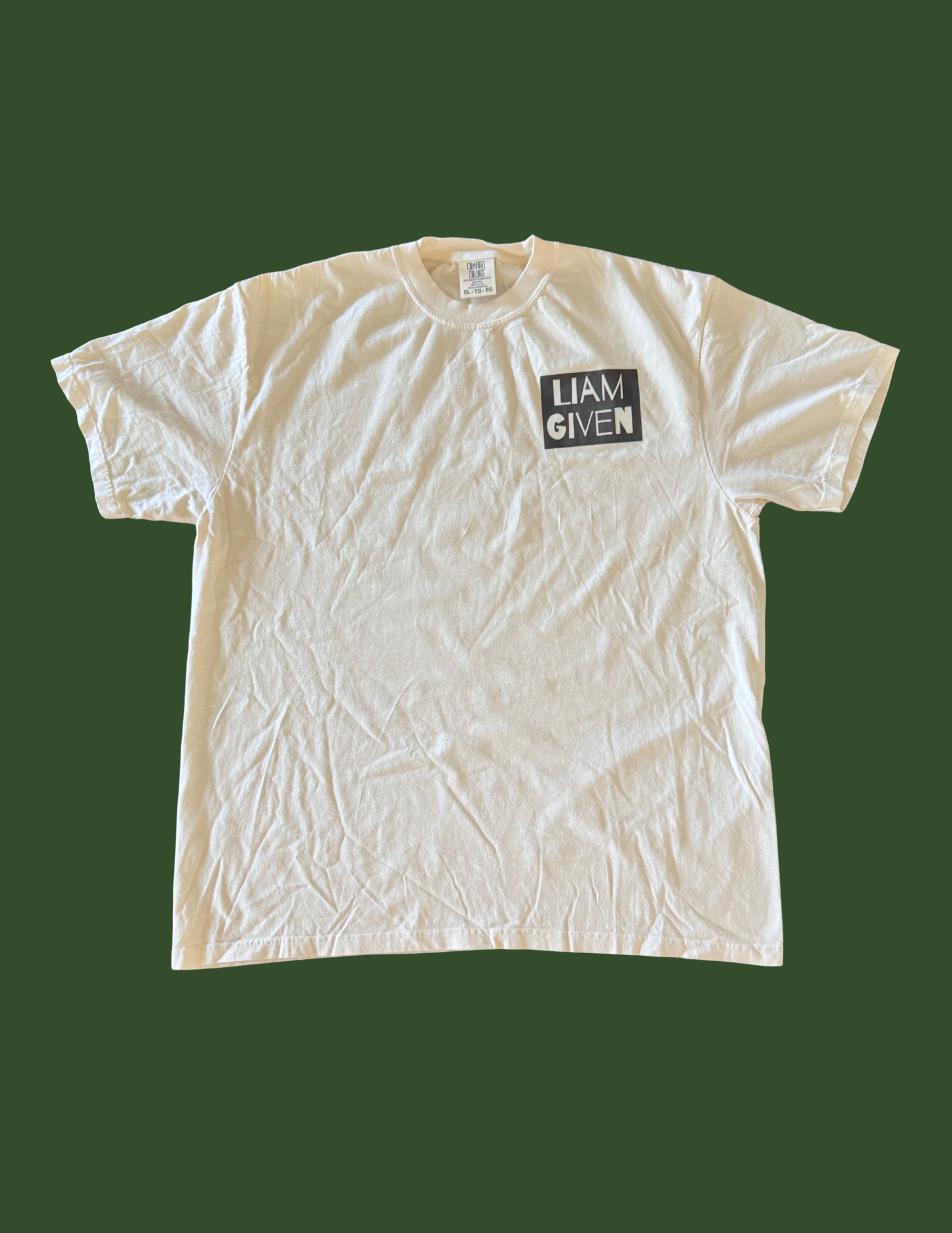 liam given tee - ivory
