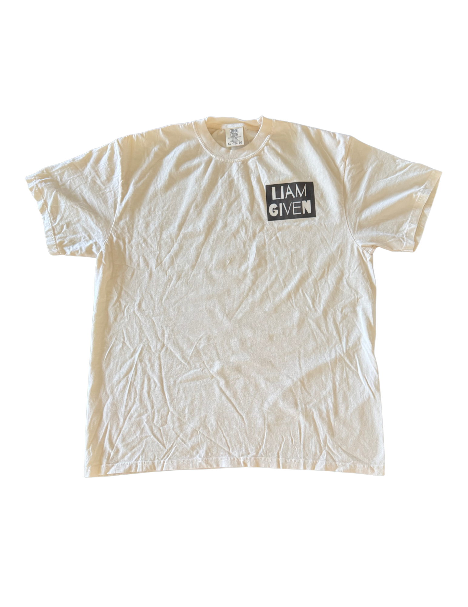 liam given tee - ivory