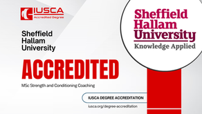Sheffield Hallam University Awarded IUSCA Degree Accreditation