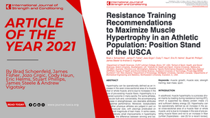 IJSC Article of the Year 2021