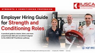 IUSCA Employer Hiring Guide for Strength and Conditioning Roles