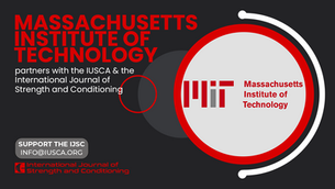 MIT partners with the IUSCA & the International Journal of Strength and Conditioning