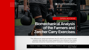 Biomechanical Analysis of the Farmers and Zercher Carry Exercises