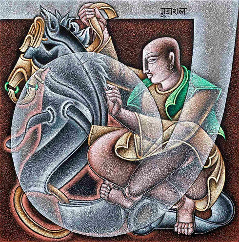 SHG-50-Satish Gujral-Untitled-24in x 24in-(61 cm x 61 cm)-Acrylic on Canvas-2018.jpg