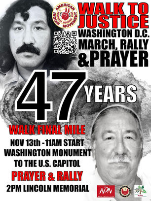 WALK TO JUSTICE WASHINGTON D.C. MARCH, RALLY & PRAYER 11/13
