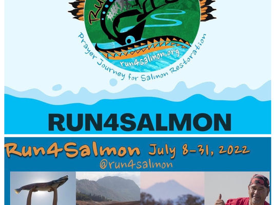 The 2022 Run For Salmon Starts This Friday July 8th 2022!