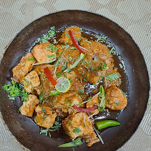 88. Chicken shanwari karahi