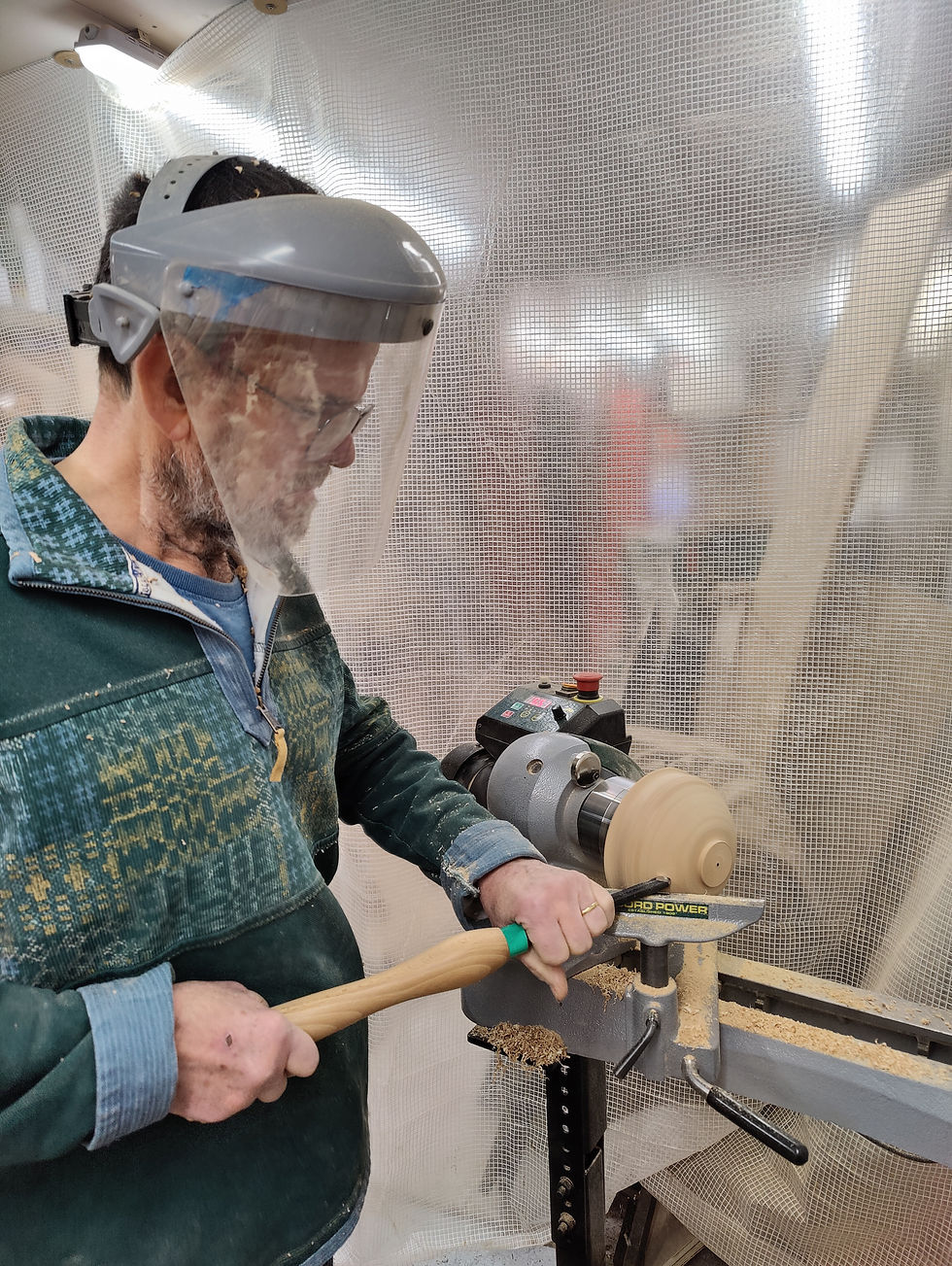 Two great lessons for four great turners