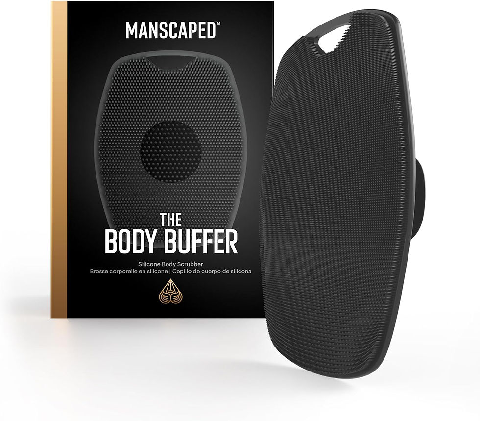 MANSCAPED The Body Buffer Limpiador de silicona prémium