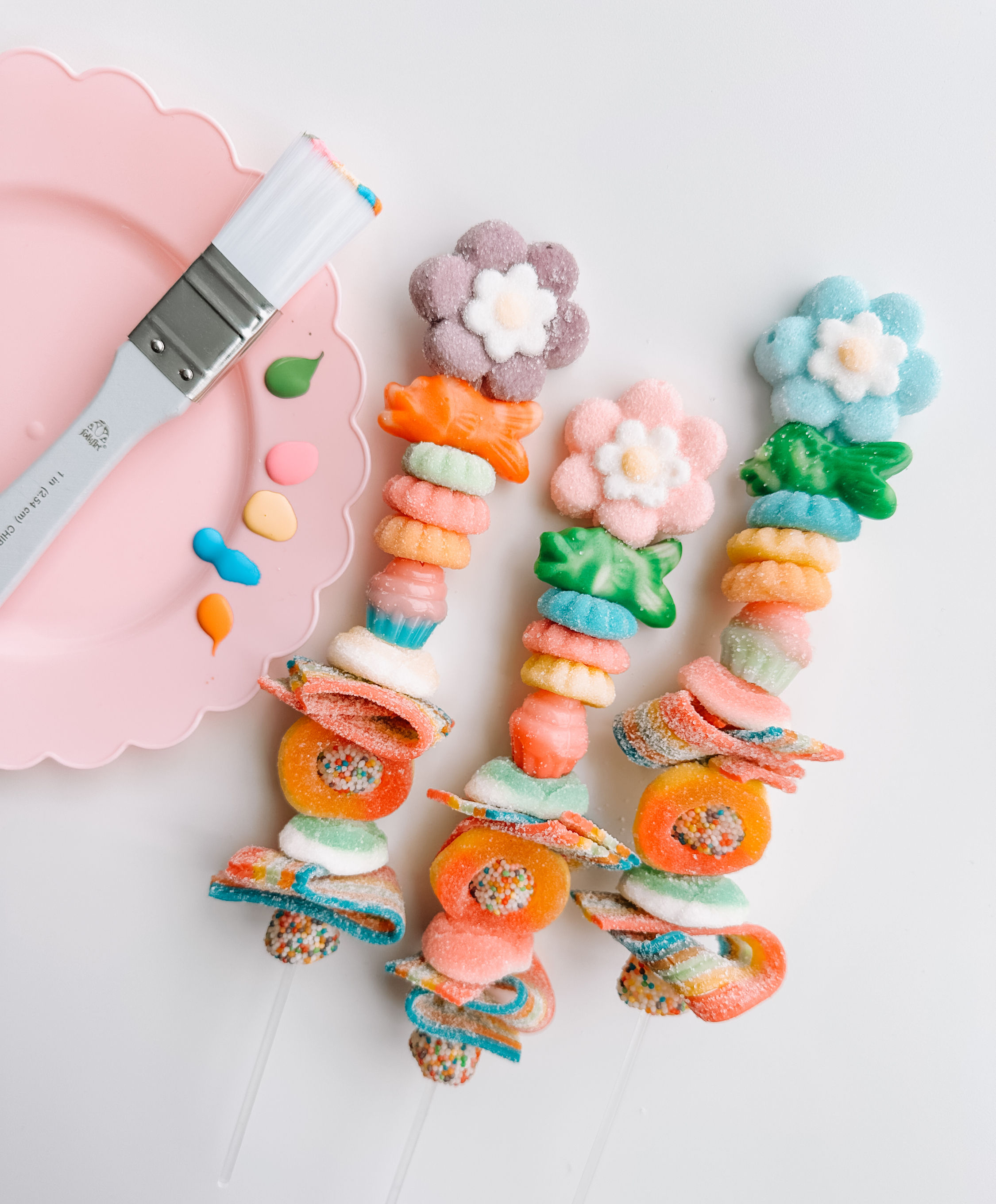 the sweet stacked candy stick ~ 10 inch
