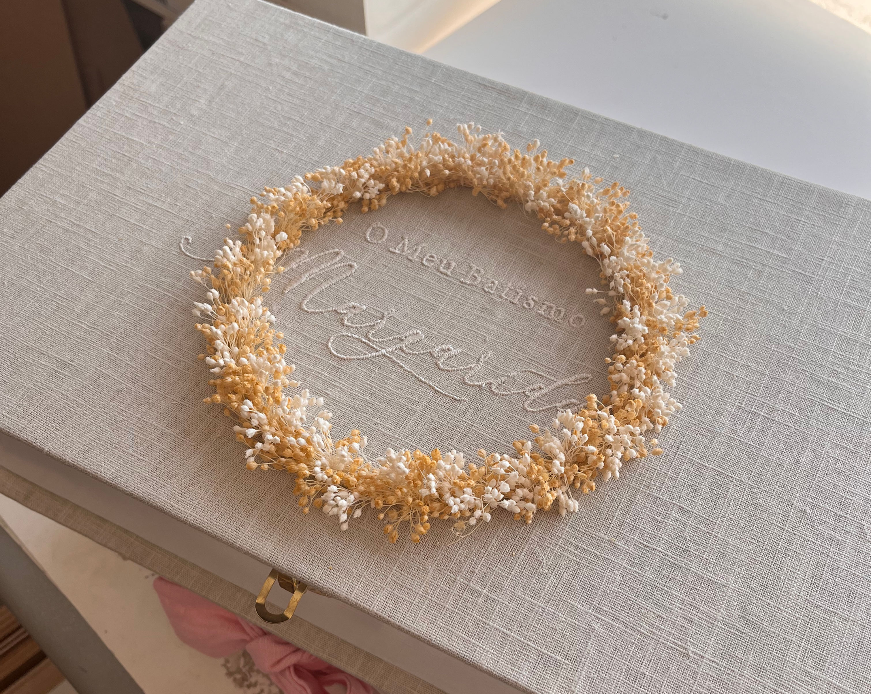 Conjunto de Batismo “Flora”