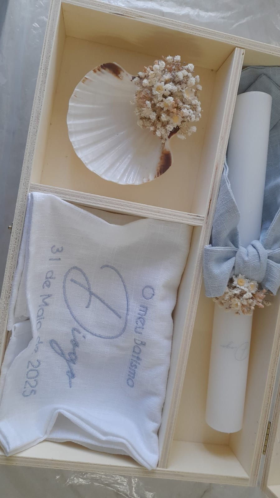 Miniatura: Conjunto de Batismo | Velvet Premium
