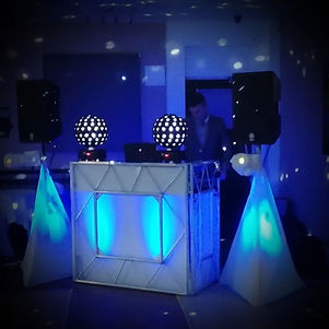 DJ Booth set up