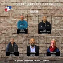 Présentation du Staff des espoirs
