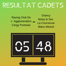 Résultats du Week-end de l'Ecole de Rugby