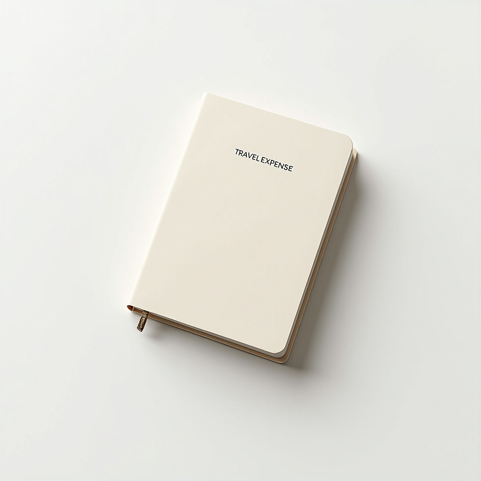 Libreta Gastos Viaje