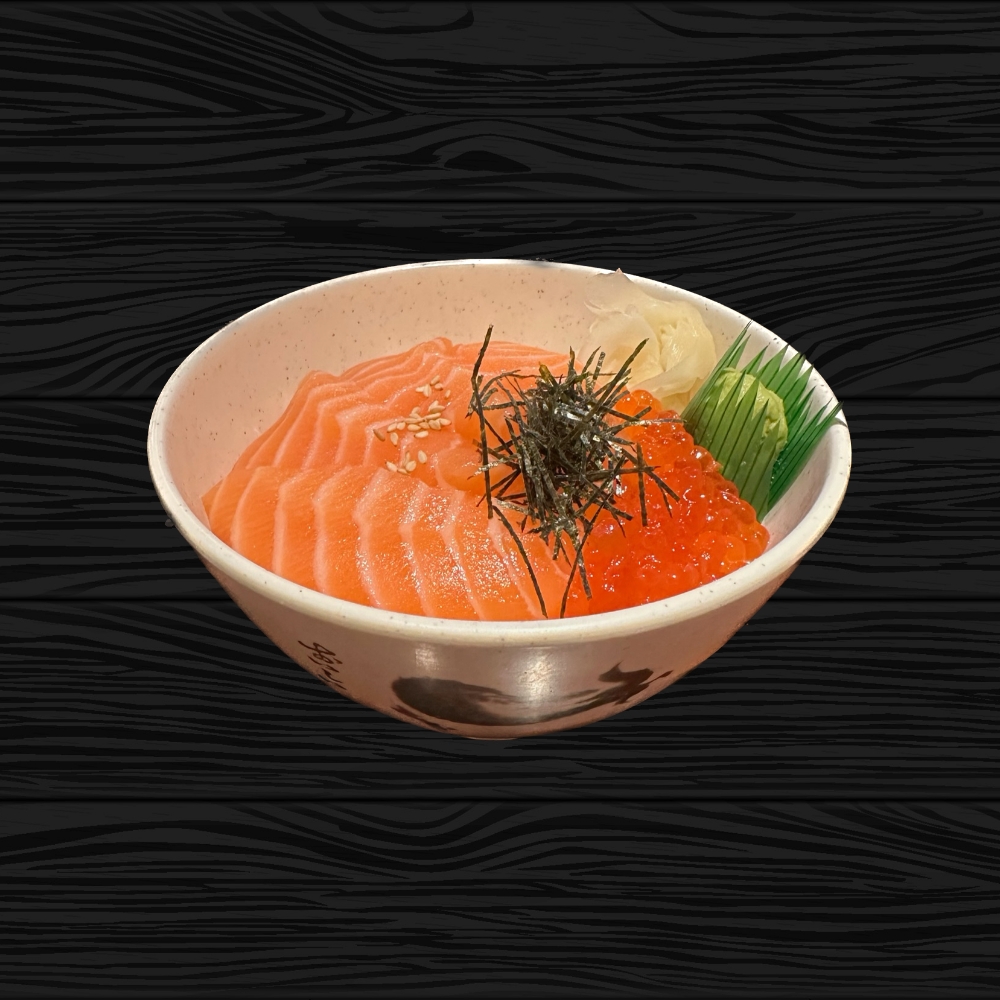 Mini Salmon Ikura Don
