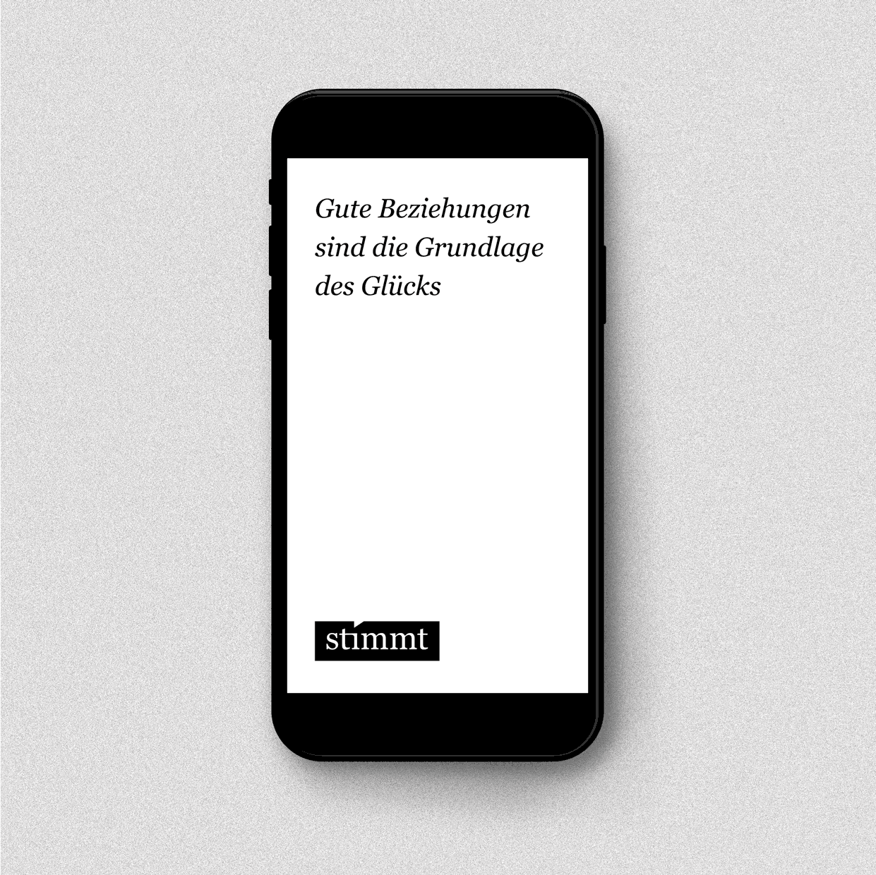 "WERTSCHÄTZENDE WEISHEITEN"